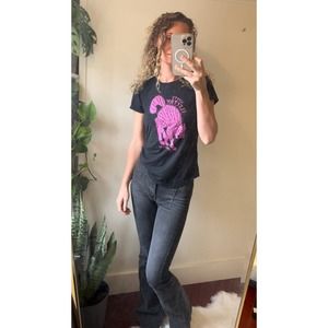 White Electric coffee shop t shirt